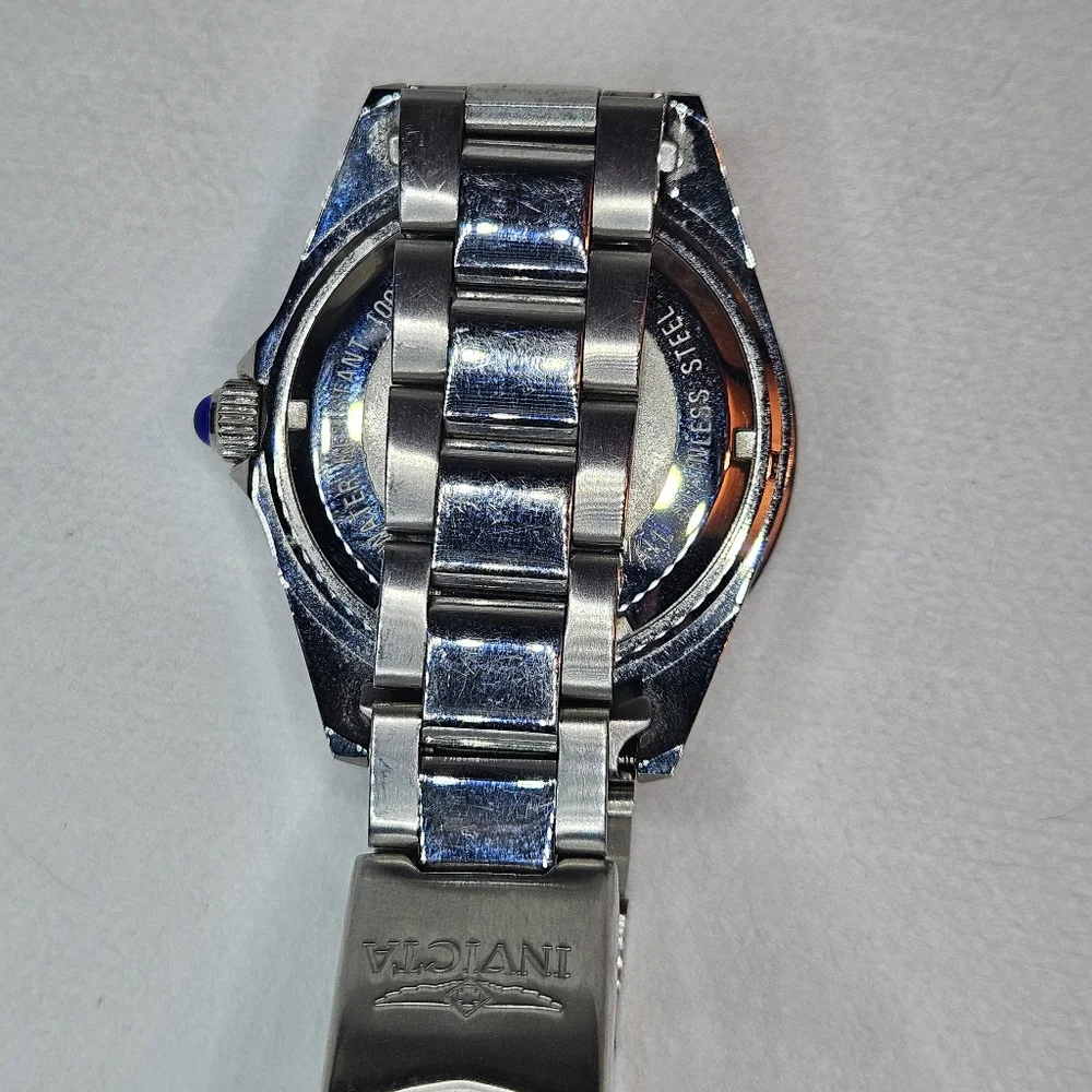 Invicta Angel Lady 28457 Crystals Silver MOP 38 mm Steel Quartz Women's Watch